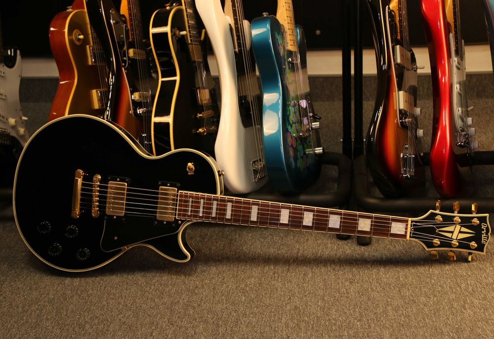 Orville Les Paul Custom LPC-75 BLK 1997 Japan