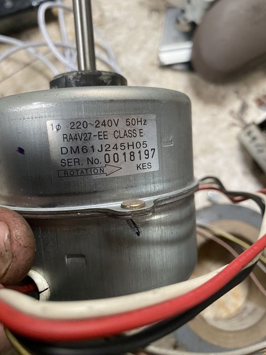 Silnik nadmuchu jednostki wewnętrznej MS-24RV . Łódź
