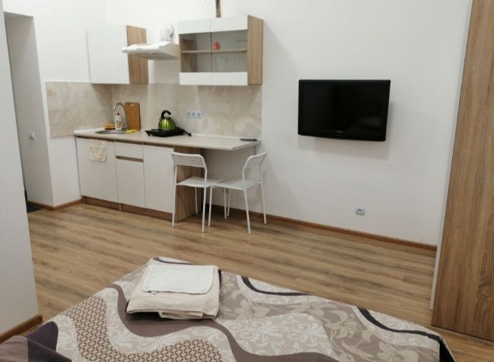 Свет есть.Посуточно,1 ком кварт,левый бер,9я гор.больница