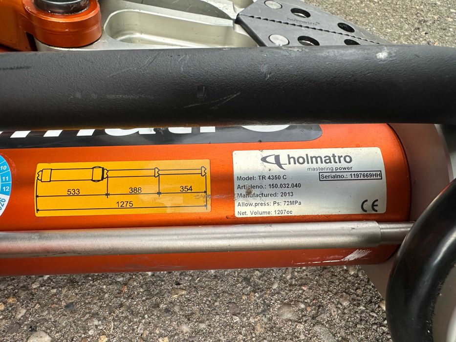 Zestaw hydrauliczny Holmatro Core (nowe węże do 2036r + przeglądy)