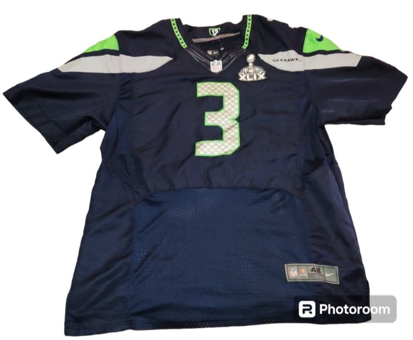Футболка jersey Nike NFL Seattle Seahawks Super Bowl XLIX, Wilson