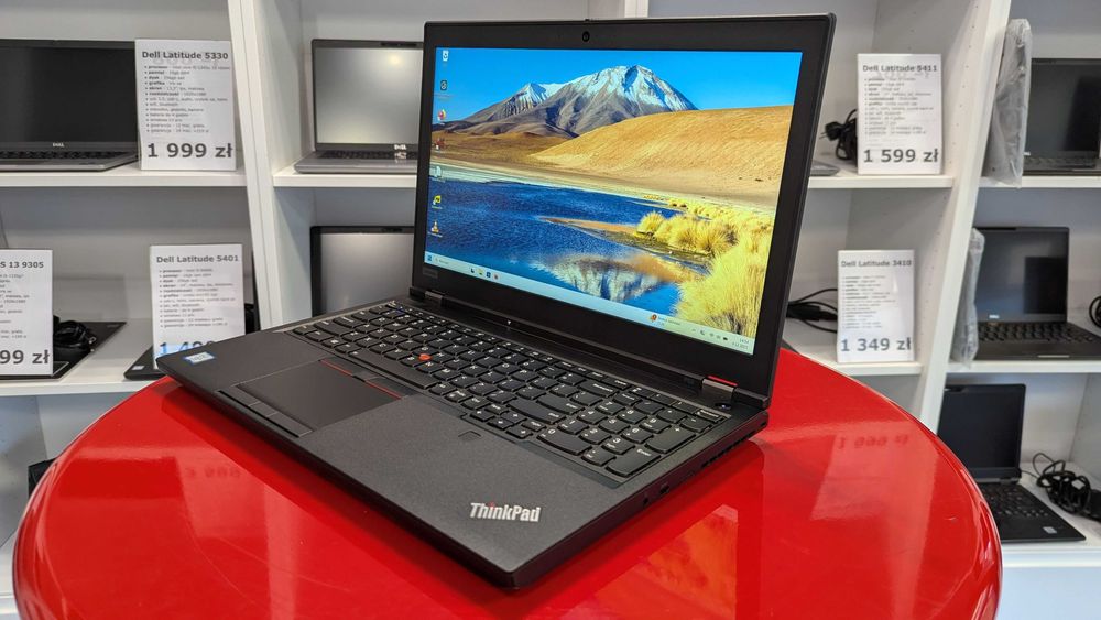 Laptop Poleasingowy Dell HP Lenovo Gwarancja + Faktura VAT23% Klasa A