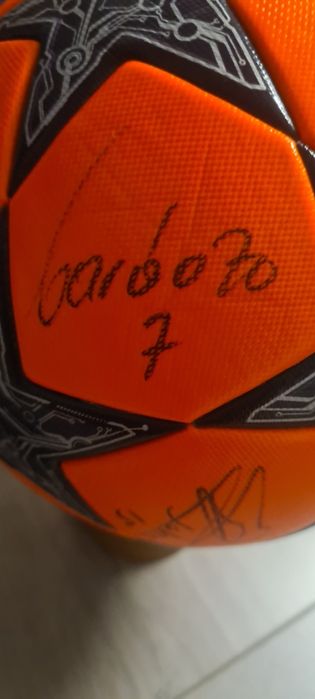 Bola autografada 4°final da liga dos campeões 2014