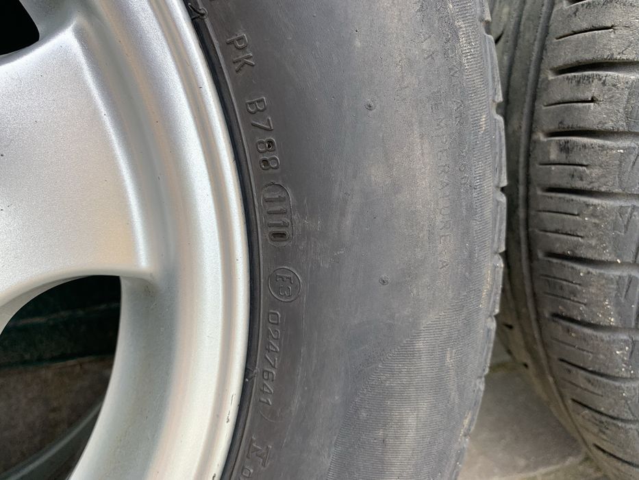 Диски мерседес з резиною 5x112 225/60 r15