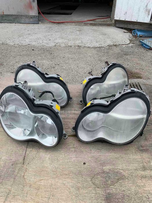 Фара передня W 203 cKlass Ліва, права фара цешка 203 галоген до рест