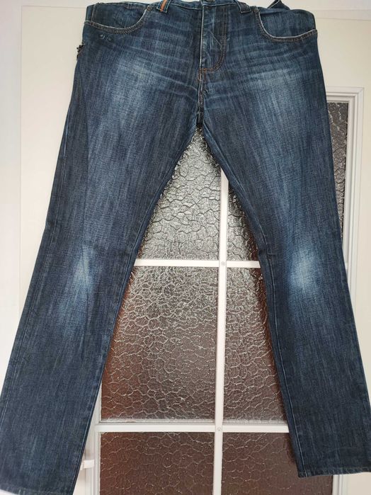 Spodnie jeans Hugo Boss Handcrafted