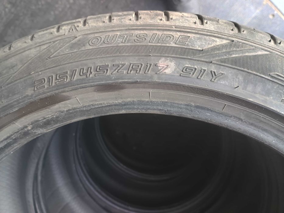 Letnie opony Falken 215/45 R17 para 2 sztuki 2019r. Bieżnik 5,5mm