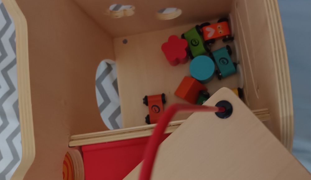 Caixa Madeira montessori NOVO brinquedo