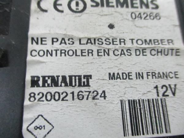 Leitor de chave de ignição RENAULT Scénic II (JM0/1_)