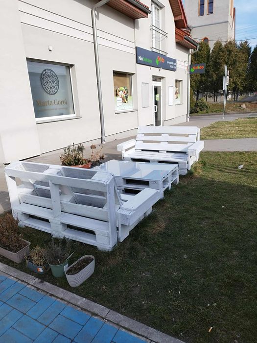 Meble ogrodowe ze europalet