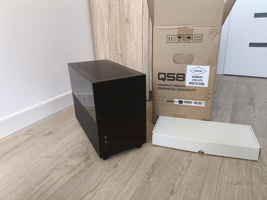 Lian Li Q58 Czarna (Riser PCIe3.0) Warszawa Wola • OLX.pl