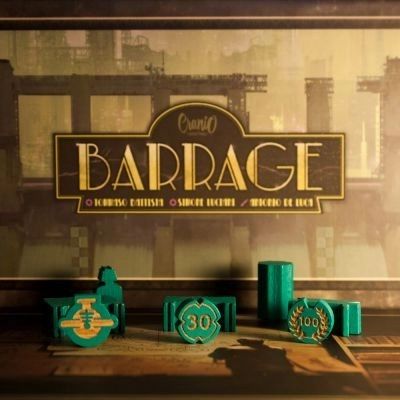 Gra planszowa BARRAGE - podstawa Portal Games