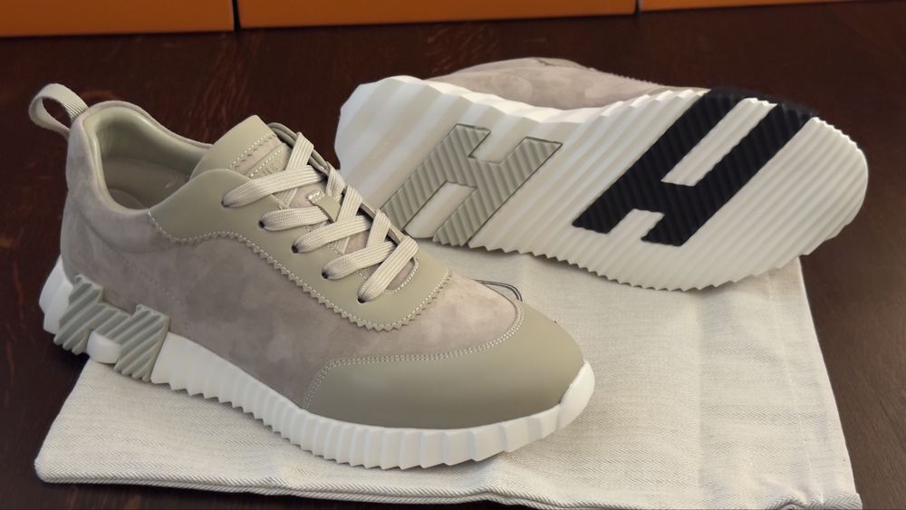 Hermes Bouncing Sneakers 41-44 skórzane, dostępne od ręki,różne kolory