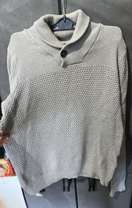 Camisola malha cinza