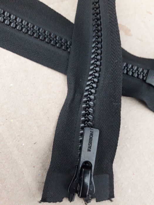 Молния/змейка/застібка/блискавка типа трактор №8/60см./2 бег.черная