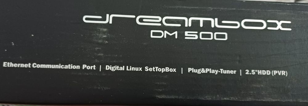 Dreambox DM500 - Sintonizador de satélite- nova