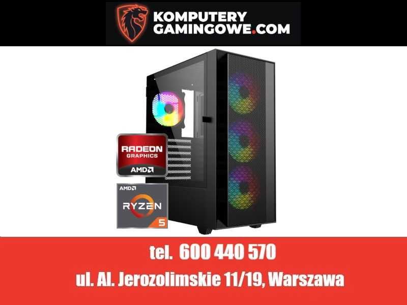Od Ręki Komputer Gamingowy Ryzen 5 3600 Win11 16GB 512GBSSD RX7600 8GB