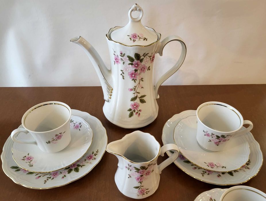 Retsch Wunsiedel, Bawaria – retro zestaw do kawy