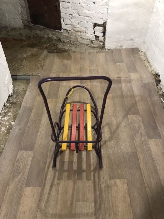 Санки з ручкою  санчата