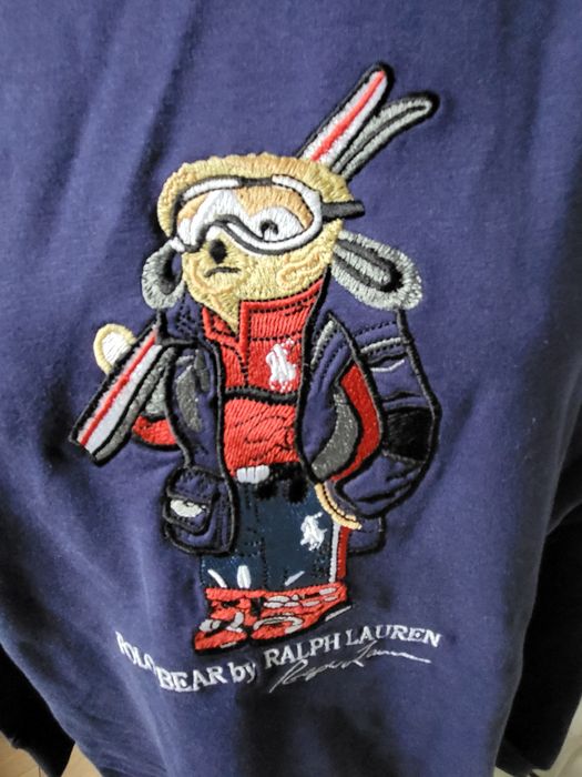 Bluza Polo RL z misiem M