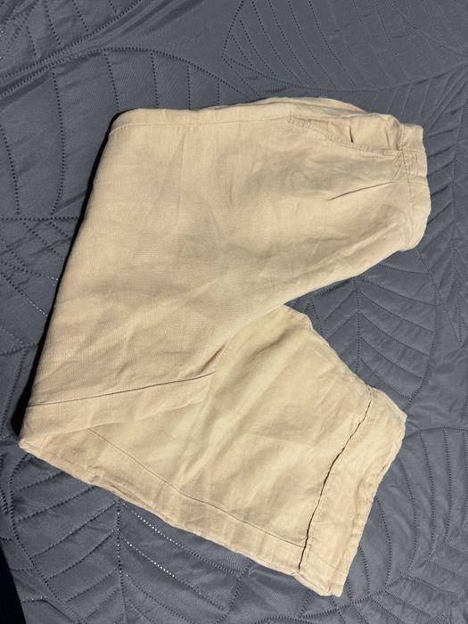 Spodnie lniane Oysho XS S