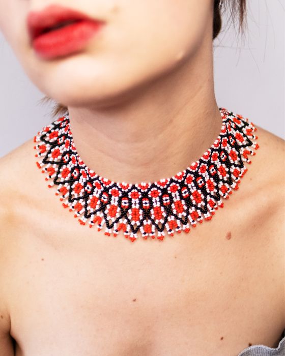 Силянки, чокери, прикраси з бісеру