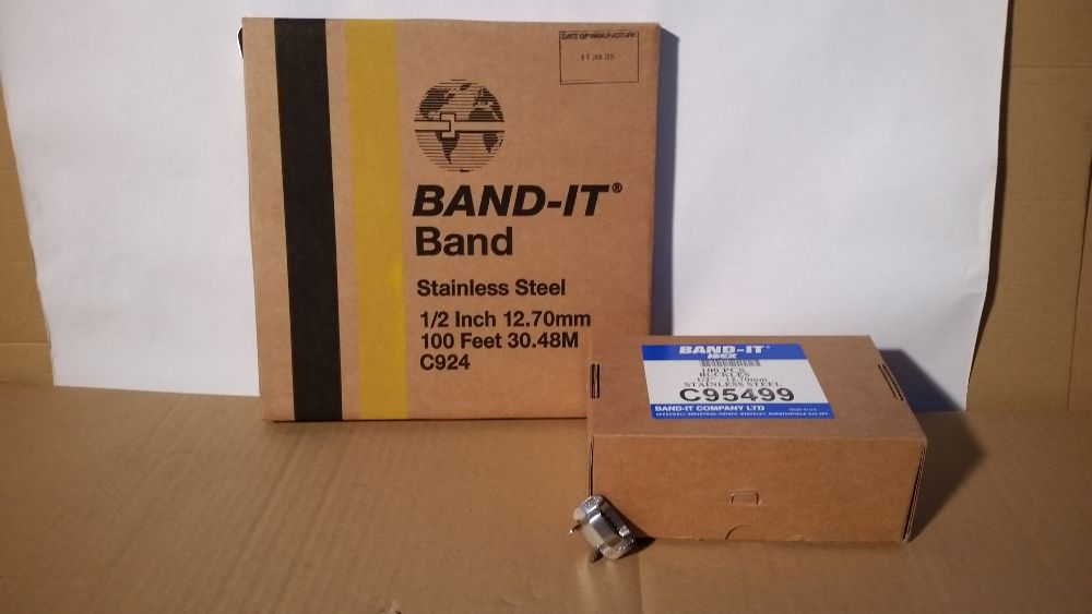 Taśmy stalowe nierdzewne Band-it C924 12.7mm 1/2"