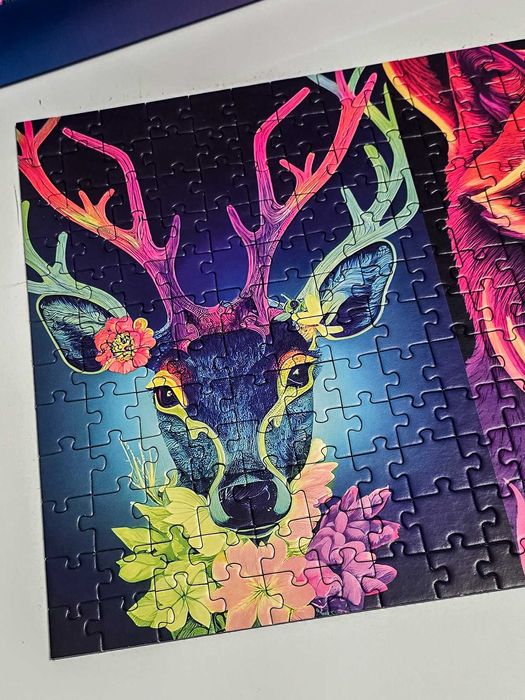 Puzzle 400el Trefl Panoramiczne zwierzęta kolorowe