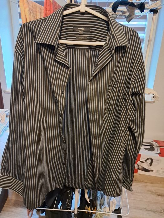 Koszula męska czarna