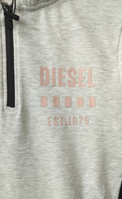 Damska piękna bluza z kapturem Diesel