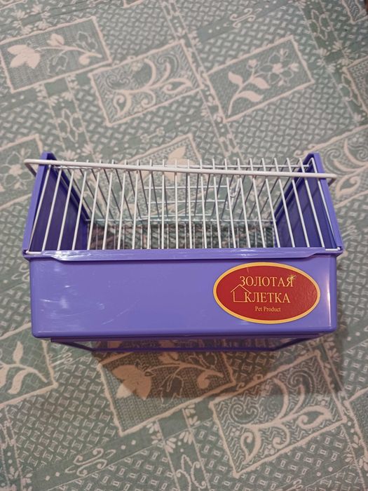 Переносна клітка лля птахів тварин