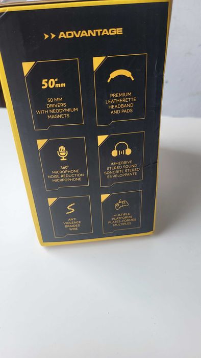 IMYB A36 Słuchawki Gamingowe z Mikrofonem PC Xbox PS4 PS5