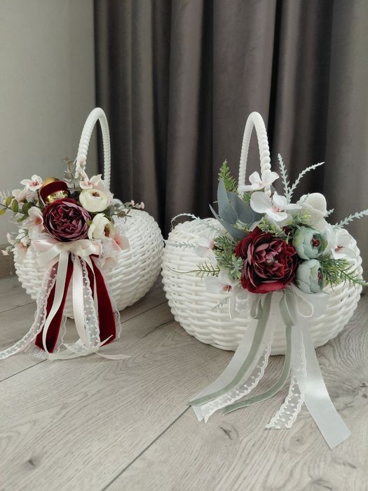 Великодні кошики з декором(ручна робота)