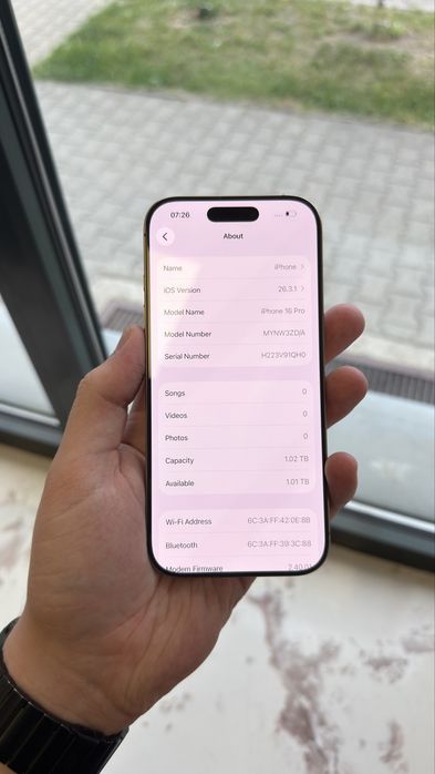 iPhone 16 Pro 1TB 93% BATERIA gwarancja