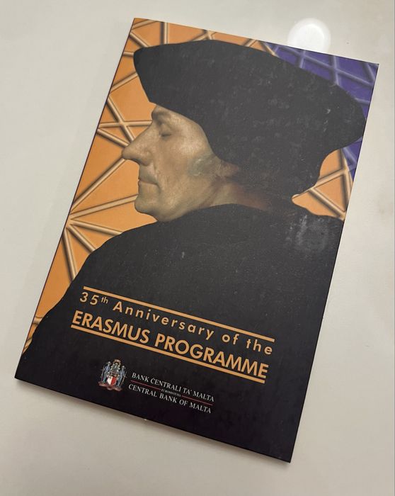 Malta 2€ 35 Anos do programa Erasmus 2022 Coincard
