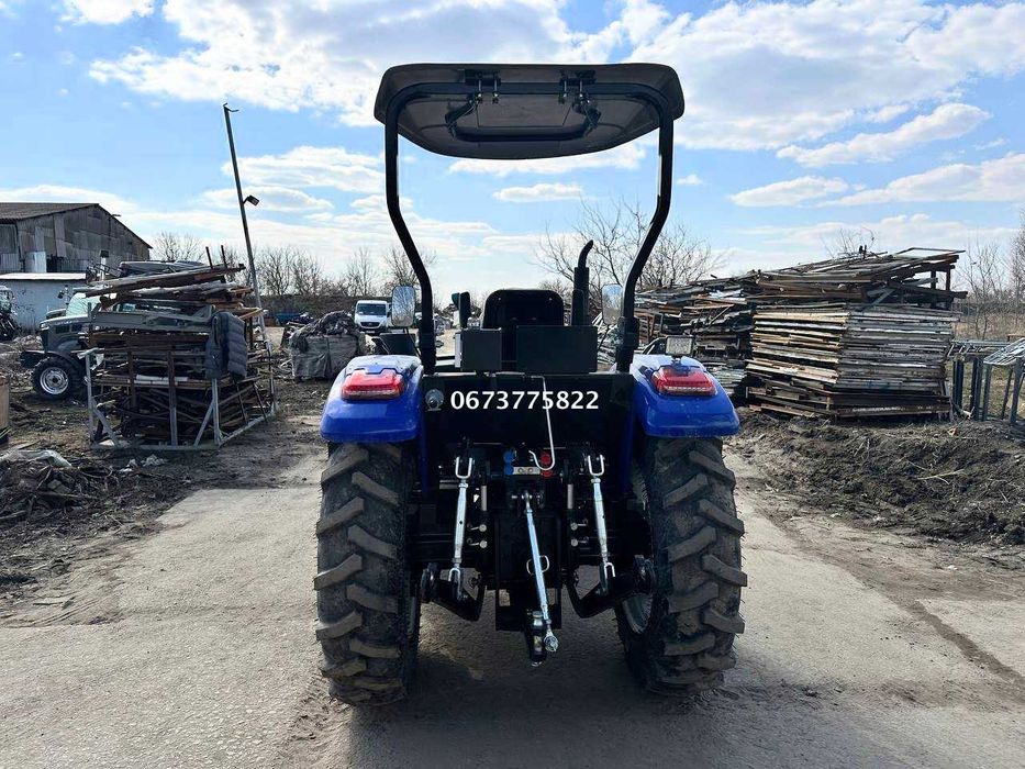 Мінітрактор Файтер ТЕ 504 RD з козирком, блокування диференціалу, реверс, Безкоштовна доставка