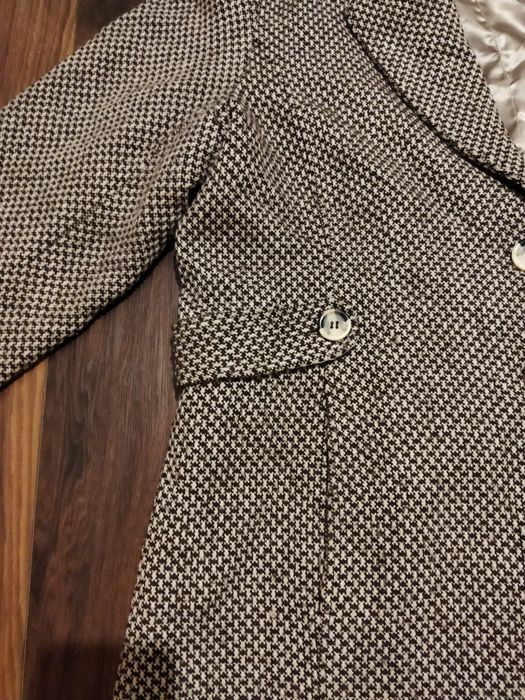 Elegancki płaszcz XL jesienno zimowy damski