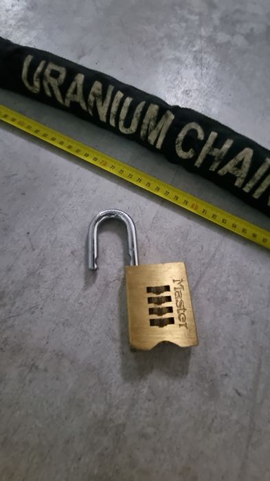 Cadeado Corrente + Aloquete código