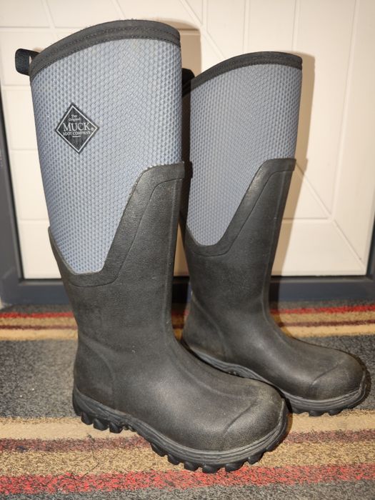 Сапоги резиновые Muck Boot Artic Sport II Tall Black/Grey 37