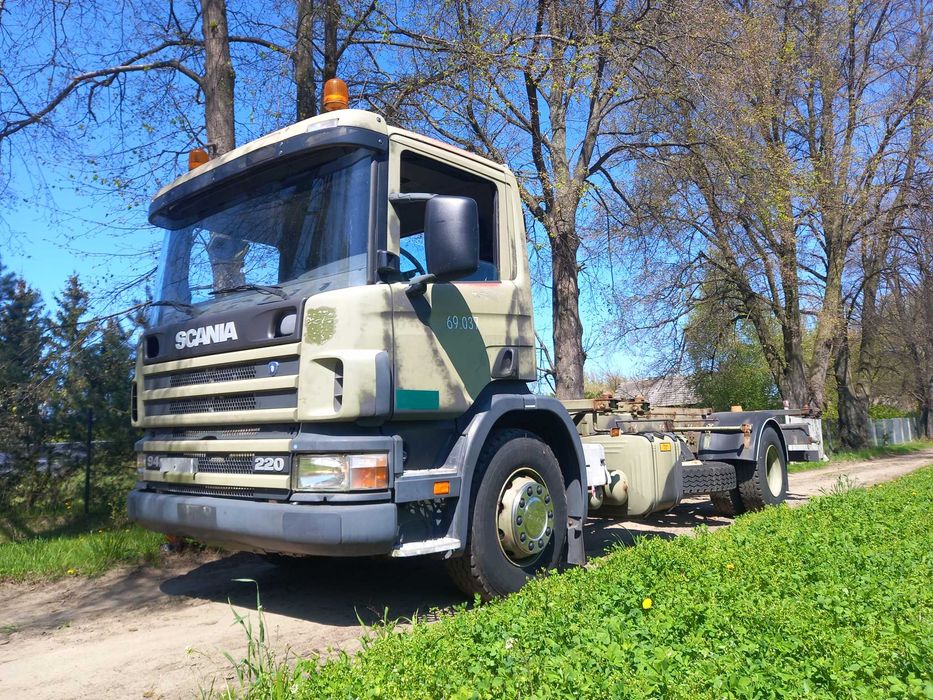Scania 94 220 wywrot HDS BDF 65000 km, hydraulika