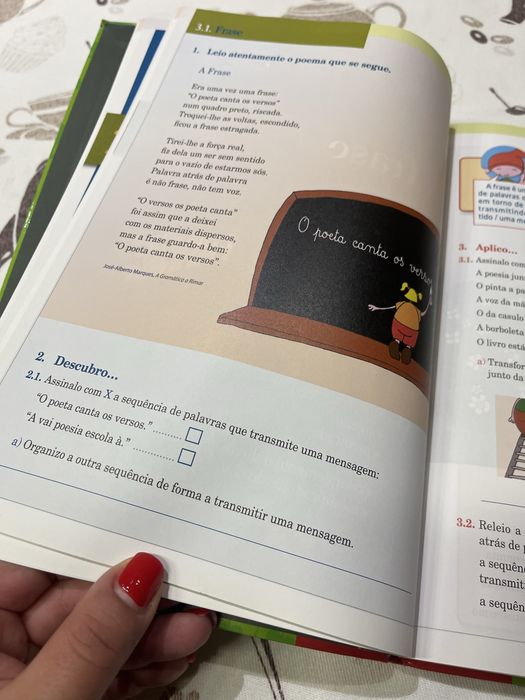 A descoberta da gramatica- livro novo nunca usado