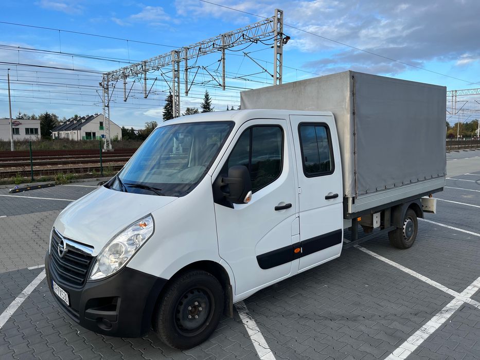 WYNAJEM 7 osobowy BUS Samochód dostawczy brygadówka doka OPEL MOVANO