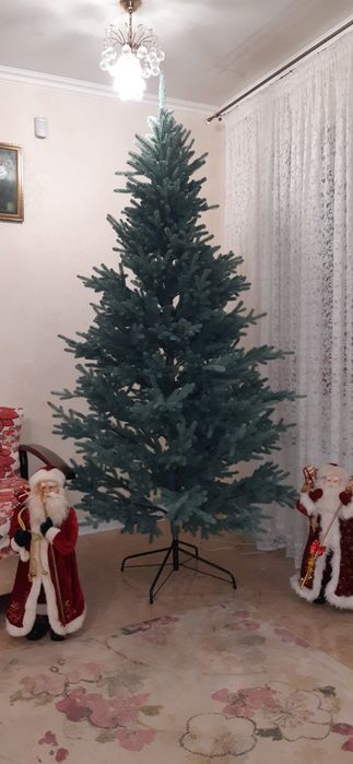 Ялинка штучна лита блакитна