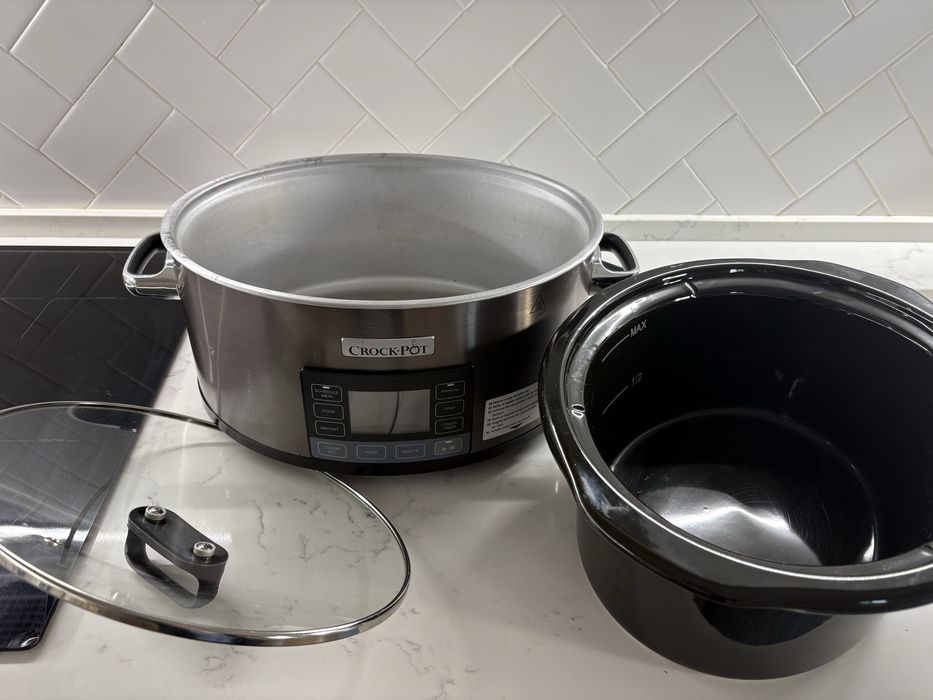 Crockpot TimeSelect 5.6L – Panela de Cozedura Lenta (Como Nova)