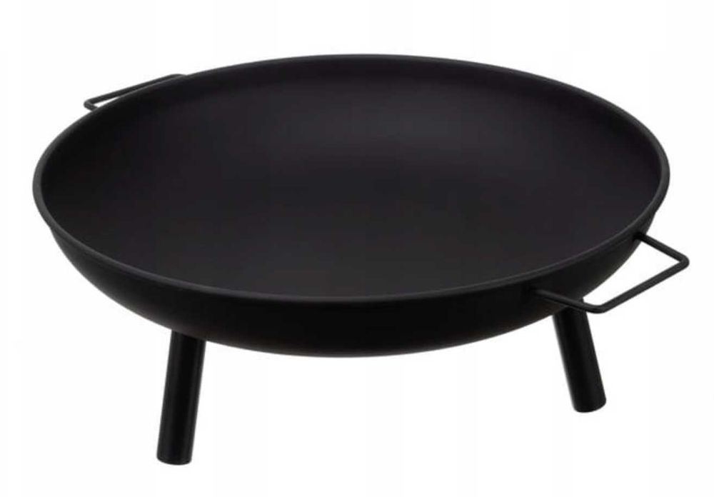 PALENISKO OGRODOWE 60CM / 80cm Stalowe Ognisko Kociołek Grill Ruszt