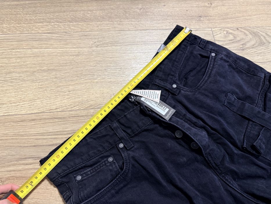 Spodnie jeansy cargo baggy