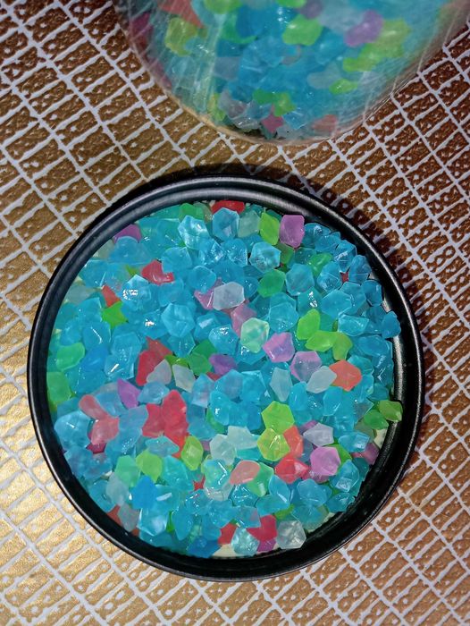 Pedras luminosas para decoração