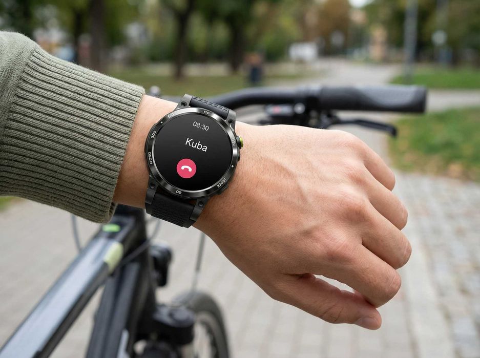 SMARTWATCH smartwatch amoled gps rozmowy bt sport – NOWY