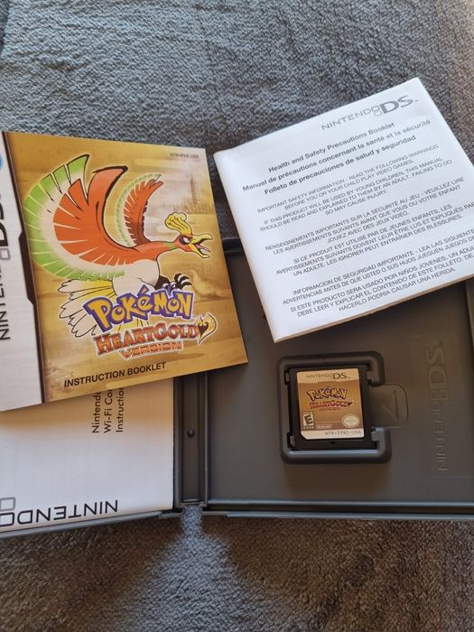 Jogo pokemon HeartGold nintendo DS 2DS 3DS