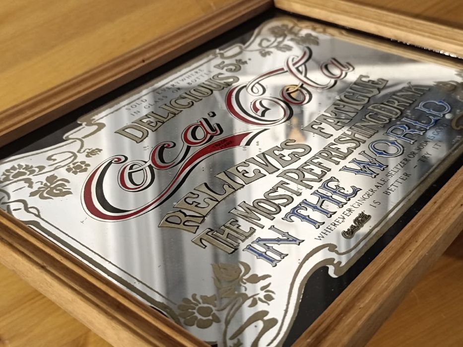 Lustro reklama coca cola retro